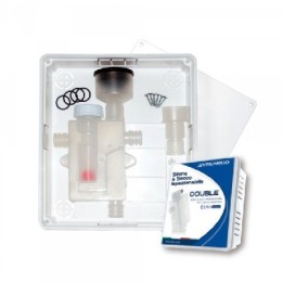 KIT SIFONE A SECCO DOUBLE mm 204 x 239 x 57