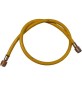 TUBO FLESSIBILE 3/8x 1/4 GIALLO - CM 90