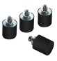 KIT ANTIVIBRANTI A PAVIMENTO HxL 40x40