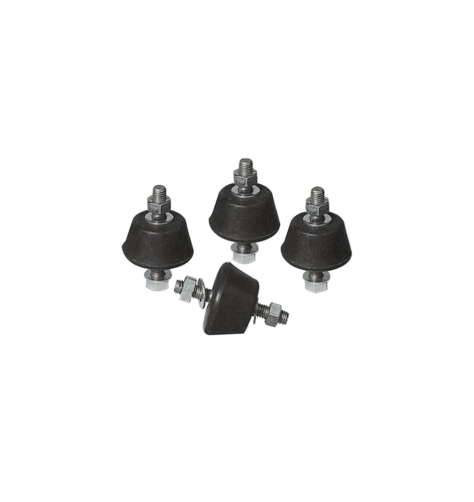 4 PZ ANTIVIBRANTI PER STAFFE HxL 22x39 mm