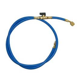 Tubo flessibile singolo con rubinetto Mod.B - 5/6 F - F 1/4 X R410