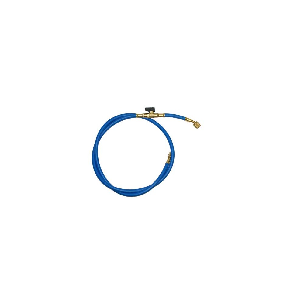 Tubo flessibile singolo con rubinetto Mod.B - 5/6 F - F 1/4 X R410