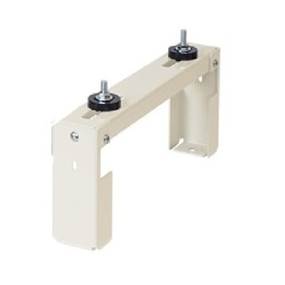 RIALZO METALLICO PER SUPPORTI A PAVIMENTO BIANCO Grande 437X140 mm