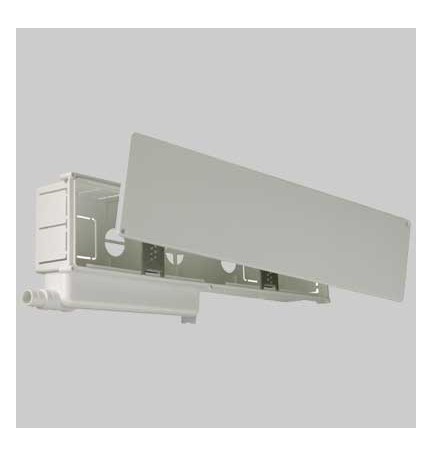 CASSETTA DI PREDISPOSIZIONE CON SIFONE - 45 x 10 x 6