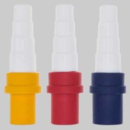 RACCORDO DRITTO PER TUBO RIGIDO - Dm 16 Giallo