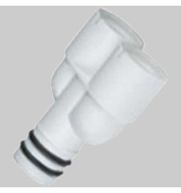 RACCORDO A 3 VIE CENTRALE CON GUARNIZIONI - Ø 16-18