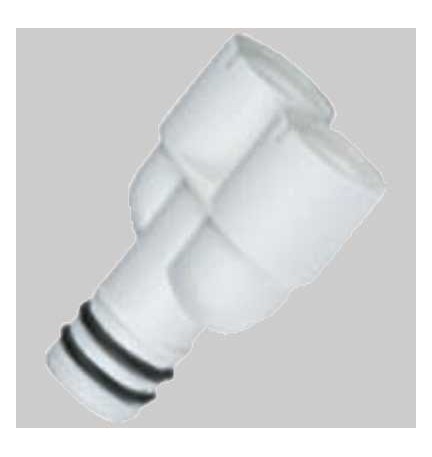 RACCORDO A 3 VIE CENTRALE CON GUARNIZIONI - Ø 17-20