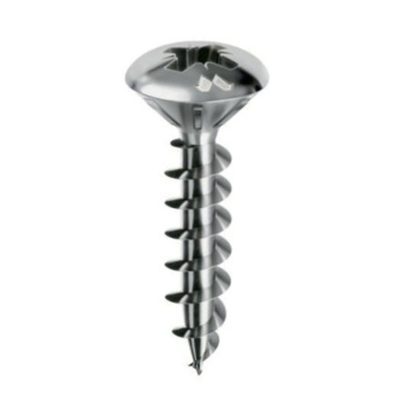 VITE P/MANIGLIE TSC 3,5X 16MM NICHELATA PANELVIT
