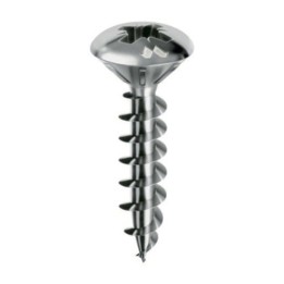 VITE P/MANIGLIE TSC 3,5X 18MM NICHELATA PANELVIT