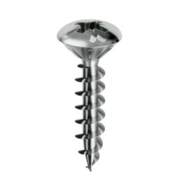 VITE P/MANIGLIE TSC 3,5X 18MM NICHELATA PANELVIT