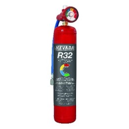 BOMBOLETTA GAS REFRIGERANTE R32 CON MANOMETRO 780 gr.