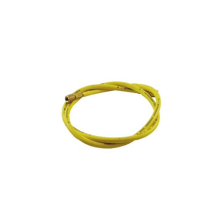 TUBO FLESSIBILE FRUSTA DI VUOTO E CARICA BASIC LINE GIALLO 1/4"X1/4" 1/4" x 1/4" diritto