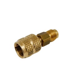 RACCORDO GIREVOLE DIRITTO PER TUBI FLESSIBILI 1/4"M SAE x 5/16"F SAE