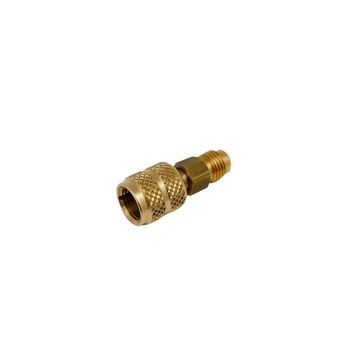 RACCORDO GIREVOLE DIRITTO PER TUBI FLESSIBILI 1/4"M SAE x 5/16"F SAE