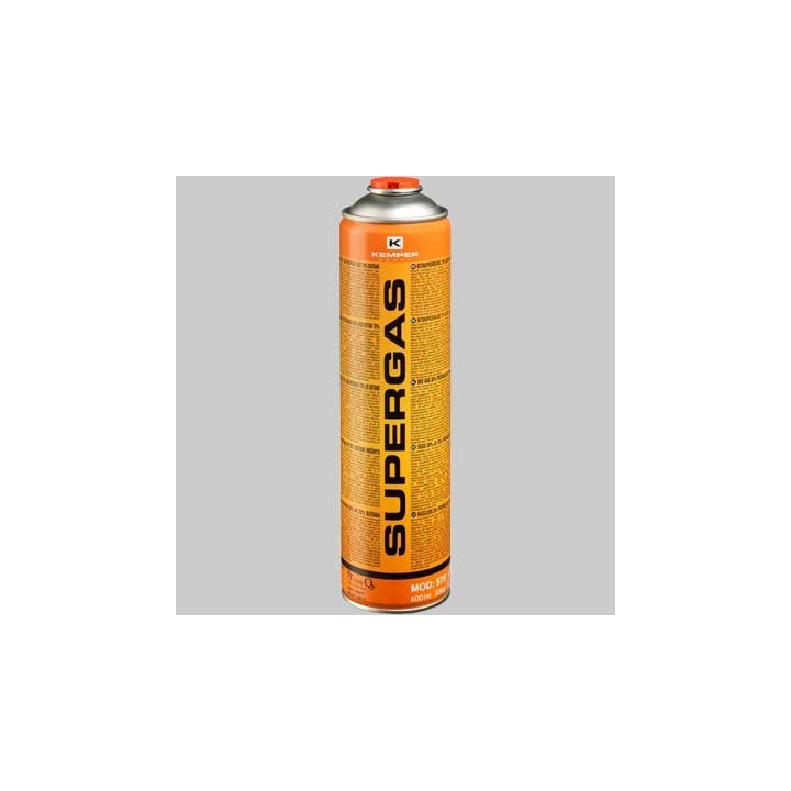 CARTUCCIA DI RICAMBIO SUPERGAS 600 ML - 30% Propano - 70% Butano