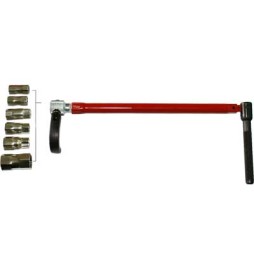 CHIAVE PER MONTAGGIO RUBINETTI CON TESTINA - -