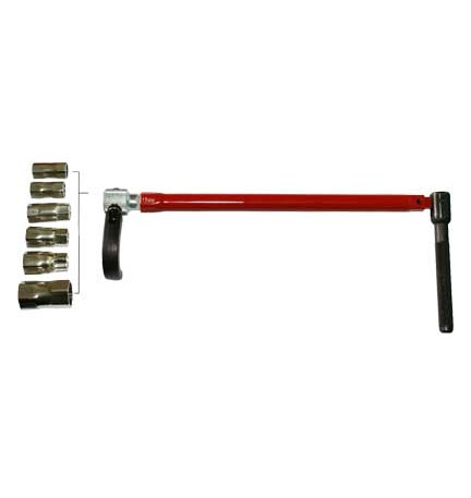 CHIAVE PER MONTAGGIO RUBINETTI CON TESTINA - -