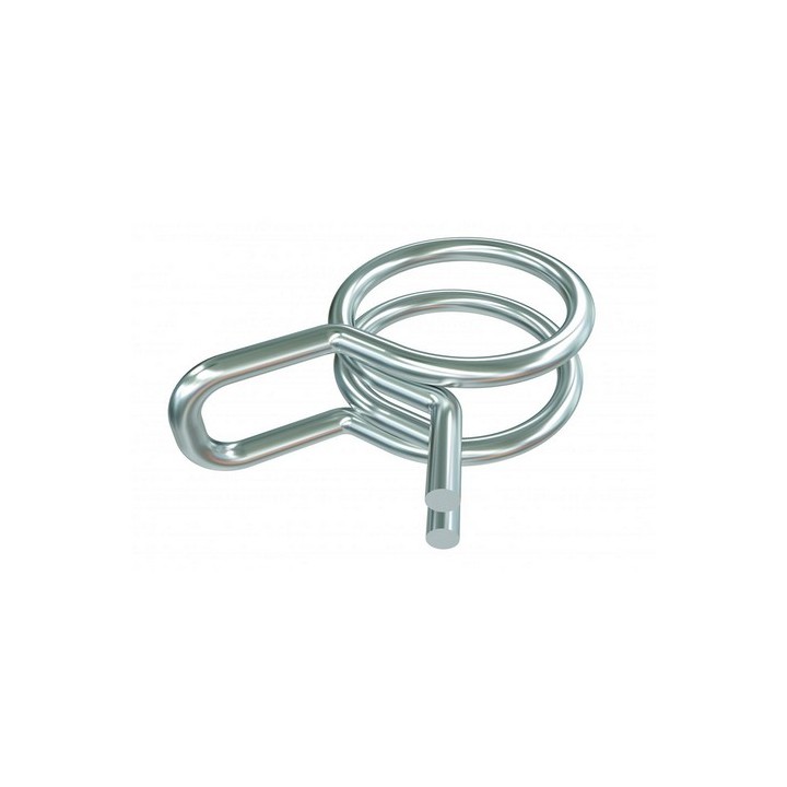 25 PZ FASCETTA DI TENUTA P/TUBO TRASPARENTE Diam. 10 mm