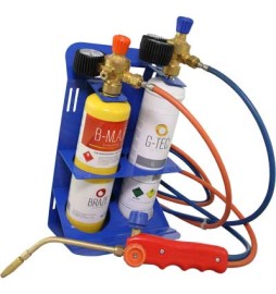 KIT SALDATURA CON MANOMETRI MAXI FLAME - -