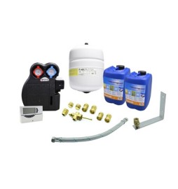 KIT IDRAULICO COMPLETO PER IMPIANTO SOLARE CIRCUITO FORZATO 2 collettori