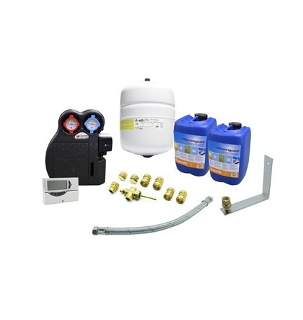 KIT IDRAULICO COMPLETO PER IMPIANTO SOLARE CIRCUITO FORZATO 2 collettori
