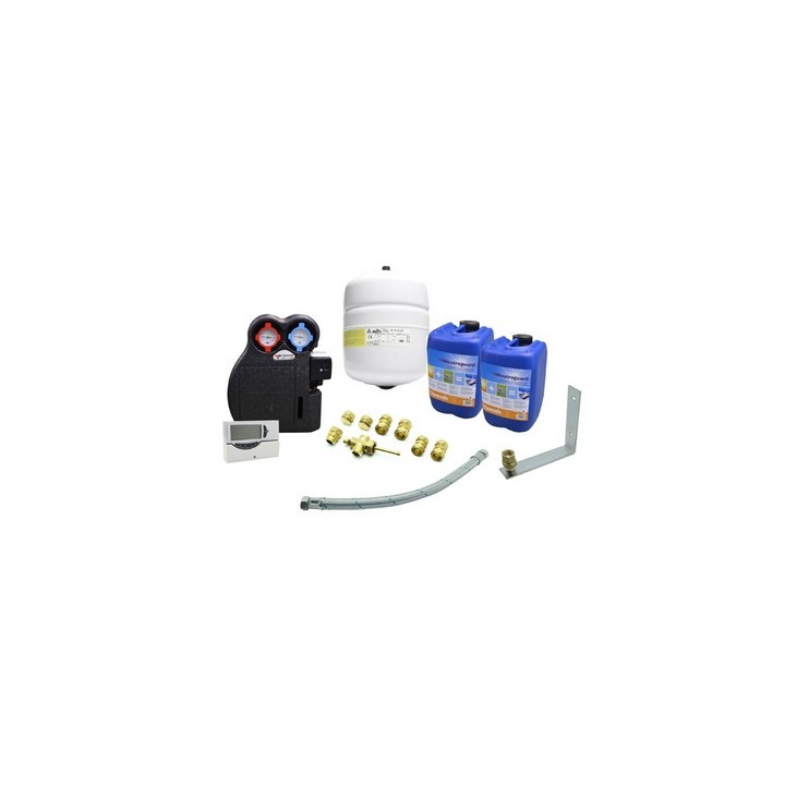 KIT IDRAULICO COMPLETO PER IMPIANTO SOLARE CIRCUITO FORZATO 3 collettori