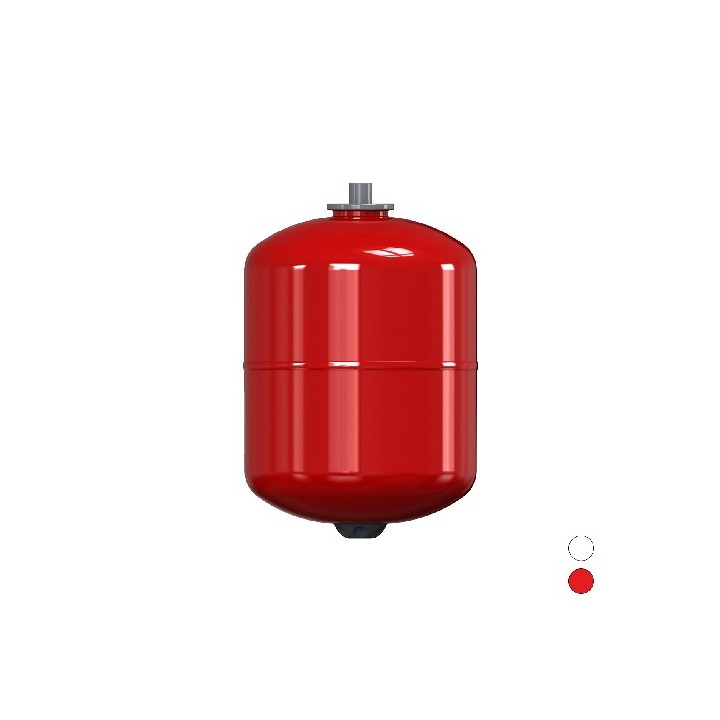 VASO DI ESPANSIONE PER IMPIANTI SOLARI CE SOLARVAREM lt 25 - bianco