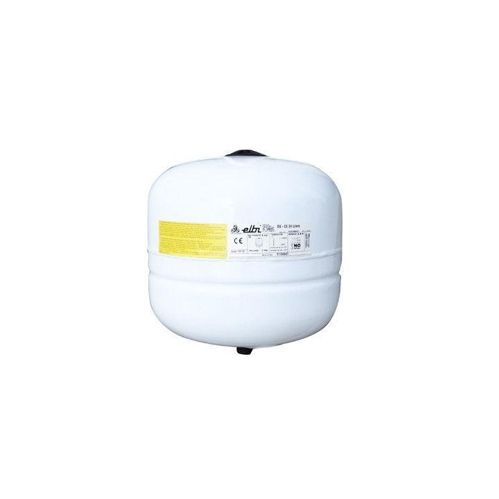 VASO DI ESPANSIONE PER IMPIANTI SOLARI LT 24 lt. 24