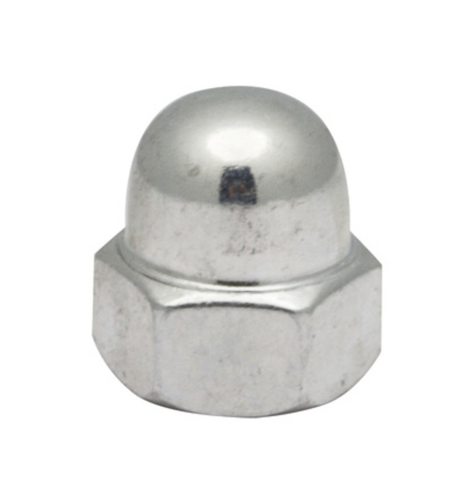 DADO CIECO ESAGONALE ACCIAIO ZINCATO 5 MA*