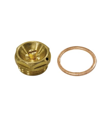 VALVOLA SFOGO ARIA MANUALE PER IMPIANTI SOLARI 1/2