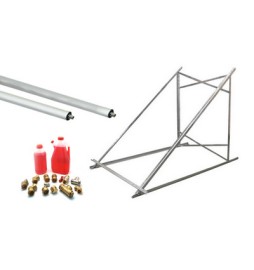KIT STAFFE E ACCESSORI PER IMPIANTO SISTEMA SOLARE ATON 415-KMN Per art. 415-KMN-160200/160237