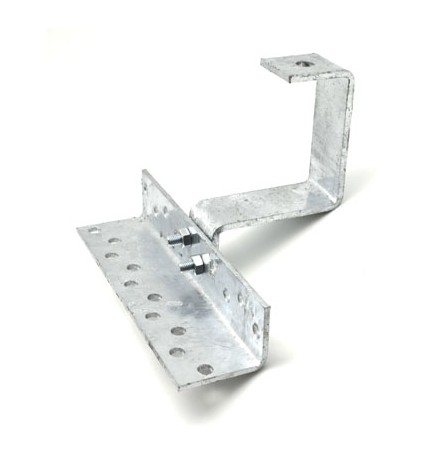 KIT 6PZ PER INSTALLAZIONE A TETTO IN FALDA Lungh. staffa cm 20