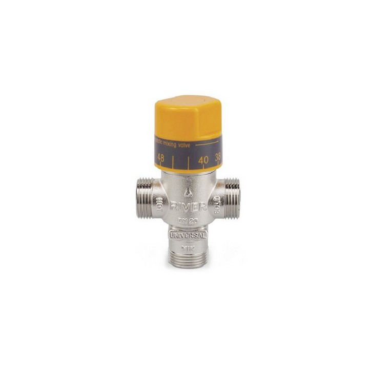 MISCELATORE TERMOSTATICO ANTISCOTTATURA PER PANNELLI SOLARI 3/4"