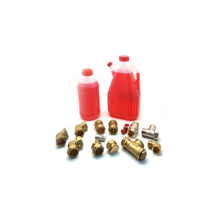 KIT ACCESSORI PER IMPIANTI CIRCOLAZIONE NAT. KMN ATON 2 collettori