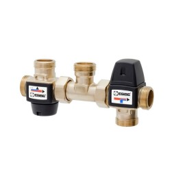 KIT SOLARE FILETTO MASCHIO VMC322 1" T. deviazione 45°C