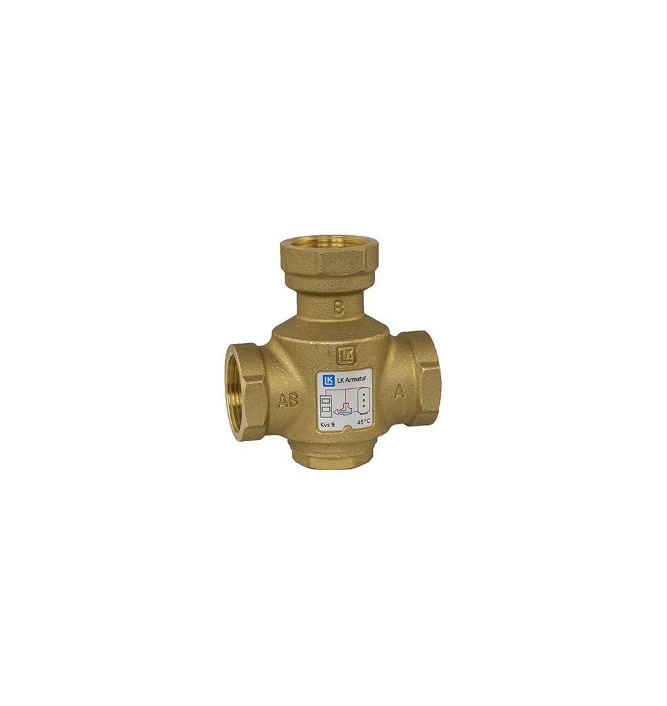 VALVOLA ANTICONDENSA THERMO VAR LK 823 FIL. FEMMINA 1" Temp. aper. 55 °C