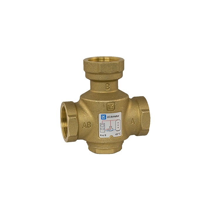 VALVOLA ANTICONDENSA THERMO VAR LK 823 FIL. FEMMINA 1" Temp. aper. 55 °C