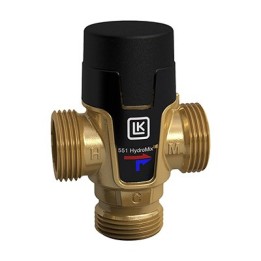 MISCELATORE TERMOSTATICO HYDRO MIX LK 551 FILETTATURA MASCHIO 3/4" 35°C-65°C