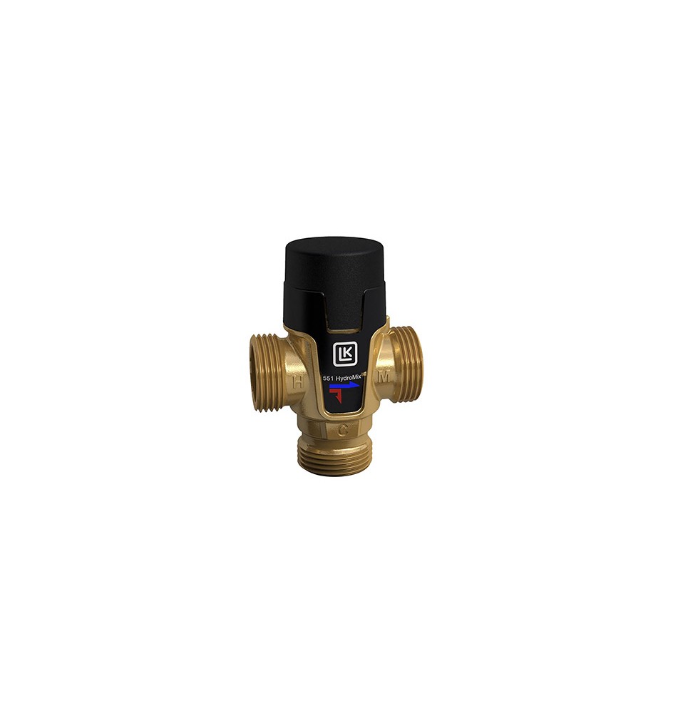 VALVOLA DEVIATRICE TERMOSTATICA LK 551 1" - 42°C-52°C