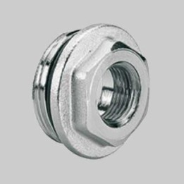 TAPPO DI TESTA CON FORO DI RIDUZIONE - 1" x 3/8