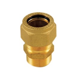 RACCORDO DIRITTO MASCHIO PER TWIN SOLAR DN 20 x 1" M