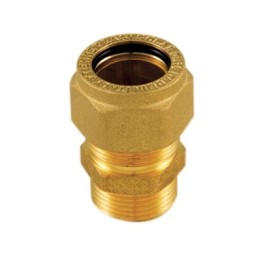 RACCORDO DIRITTO MASCHIO PER TWIN SOLAR DN 25 x 1"1/4 M