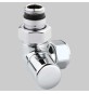 DETENTORE D'ARREDO AD ANGOLO SX CROMO - 1/2 x 24-19