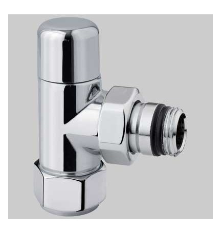 DETENTORE D'ARREDO A SQUADRA HIGH STYLE CROMO - 1/2 x 24-19
