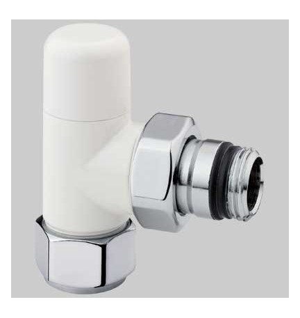 DETENTORE D'ARREDO A SQUADRA HIGH STYLE BIANCO - 3/8 x 24-19
