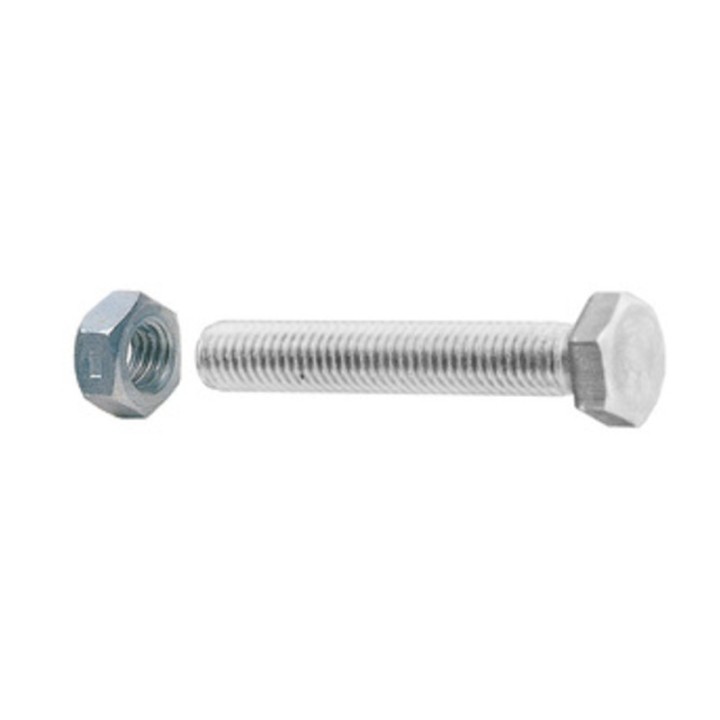 SC VITI A METALLO TESTA ESAG 10X 40 ZINC C/DADO 4PZ