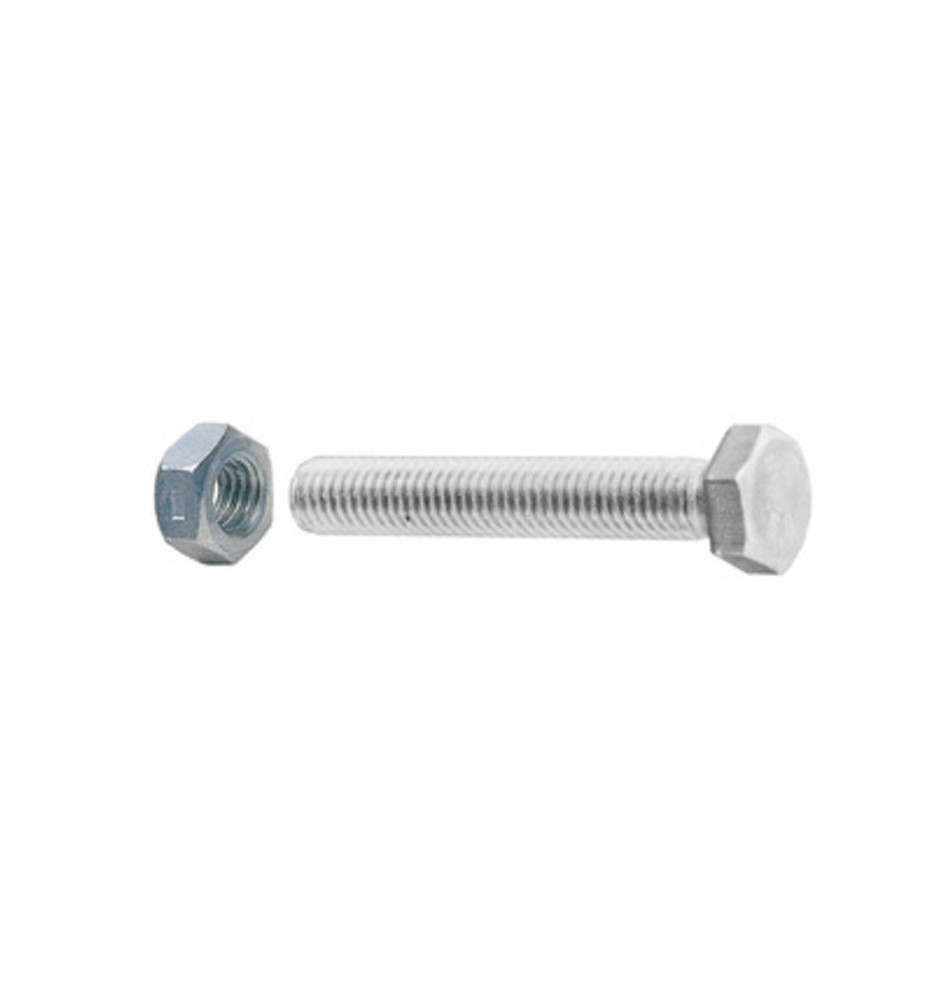 SC VITI A METALLO TESTA ESAG 4X 40 ZINC C/DADO 20PZ