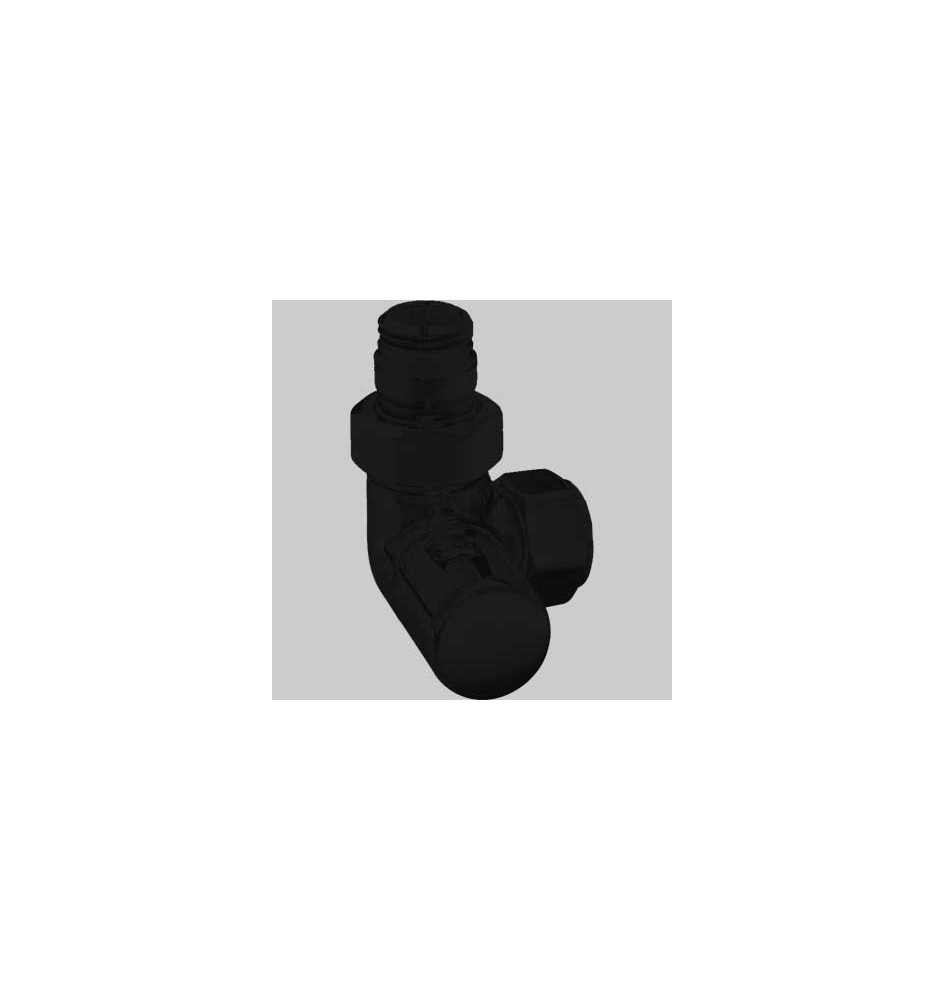 DETENTORE D'ARREDO AD ANGOLO SX "HIGH STYLE B" - Antracite 1/2 x 24-19