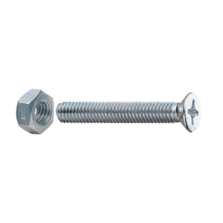 SC VITE P/FERRO TSP 3 X 30MM ZINC C/DADO 50 PZ*