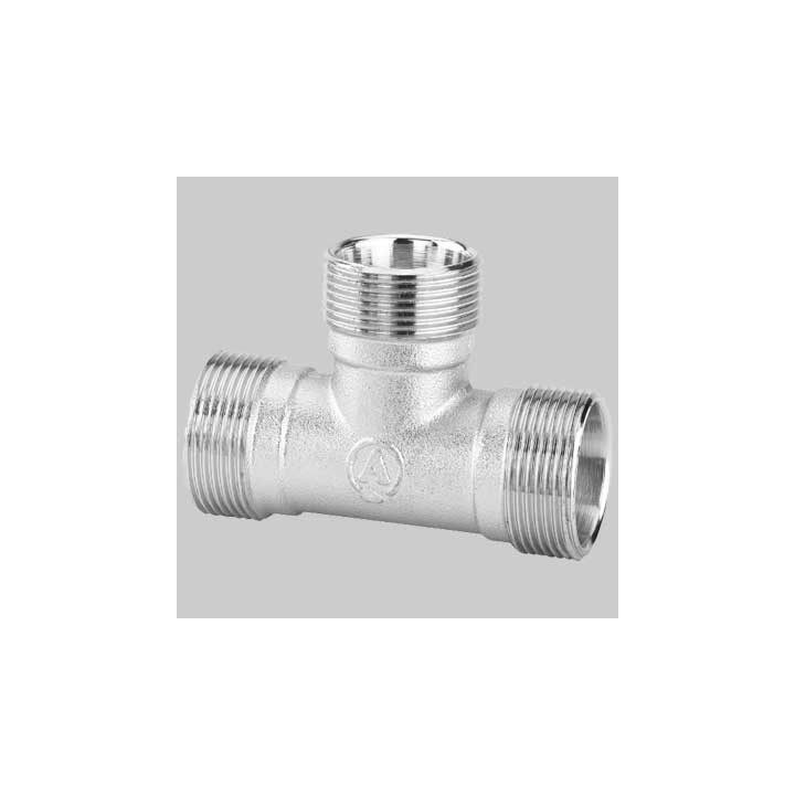 RACCORDO A T DOPPIO CROMATO - 24 x 19